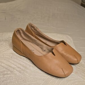 Dexflex Comfort Tan Women's Loafers Leather Handmade